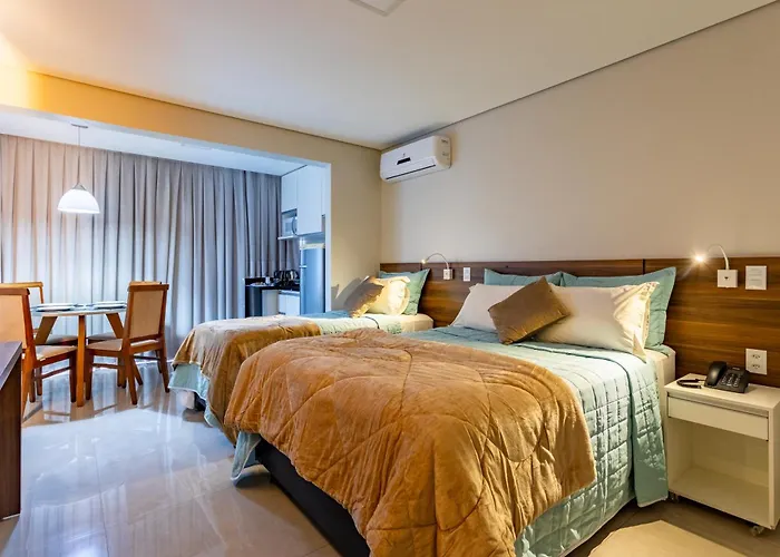 Flat - Conforto em ótima localização - Hotel Garvey